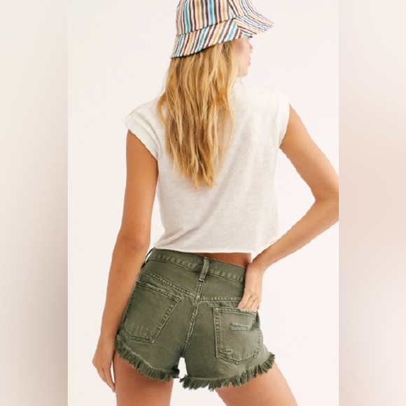 NWT (Sample Tag) We The Free Loving Good Vibrations Shorts - Picture 2 of 7